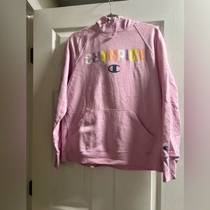 Champion light purple sweatsuit large